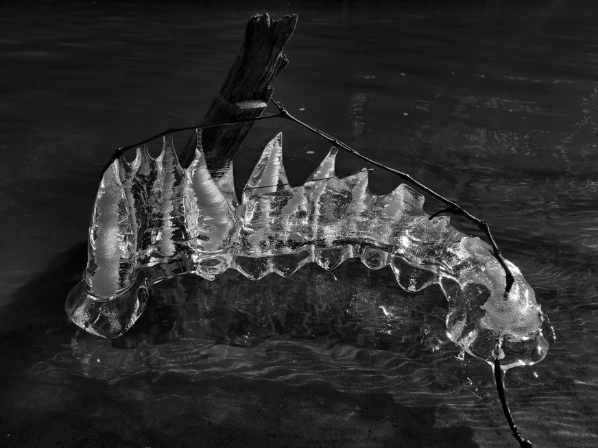melting ice teeth